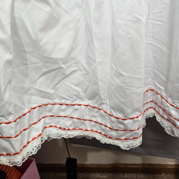 Smocked Sleeveless Tank Top Women White Ruffled Straps Button Open Back Closure - Picture 7 of 10